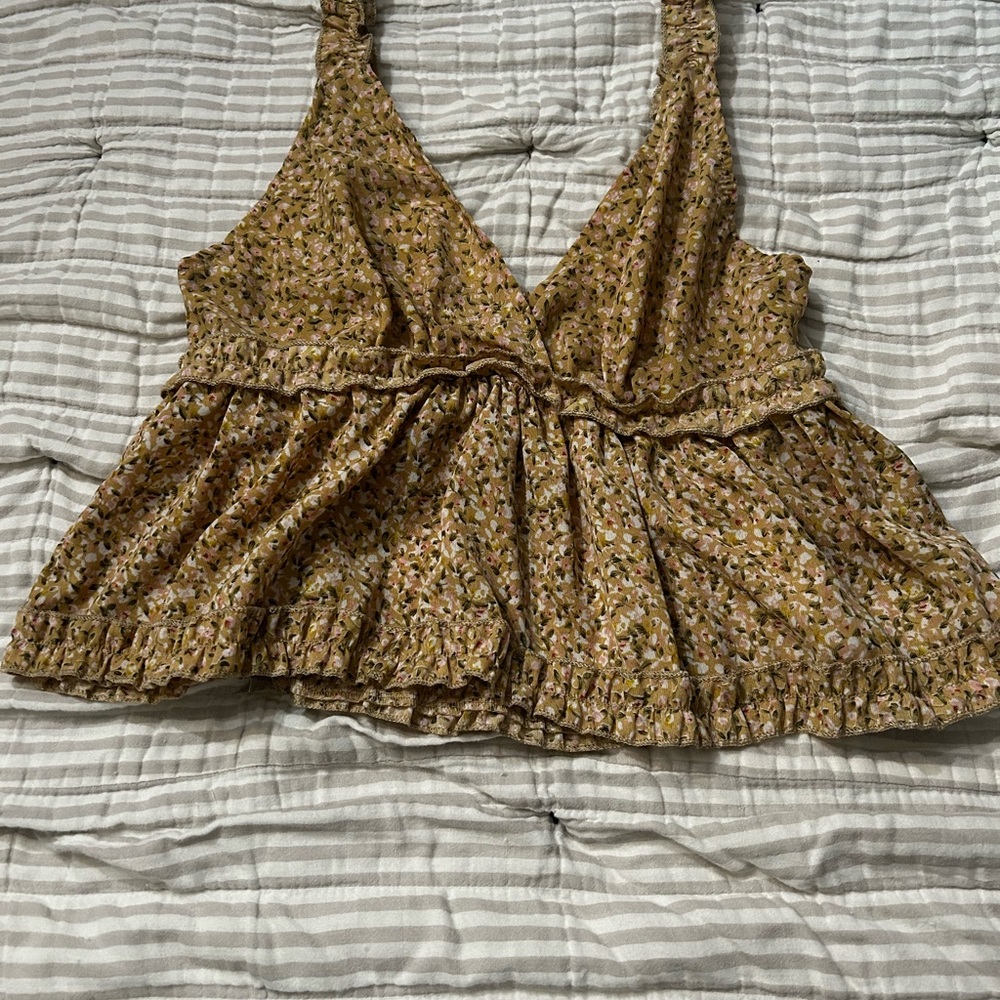 Floral Sleeveless Top